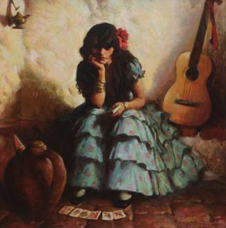La Buenaventura, 1927
Charles Percy Austin (American, 1883 - 1948)
Oil on canvas; 35 1/2 × 35…