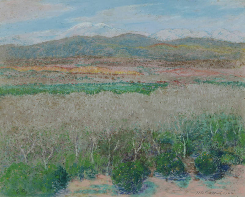 Tustin Walnut Grove, c. 1923
William Alexander Griffith (American, 1866-1940)
Pastel on linen…