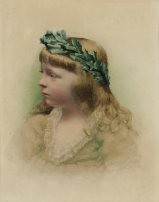 Untitled (Portrait of Eleanor with Wreath), 1892
Alberta Binford McCloskey (American, 1855-191…
