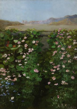 San Francisco Garden, 1901
Alberta Binford McCloskey (American, 1855-1911)
Oil on canvas; 20 …