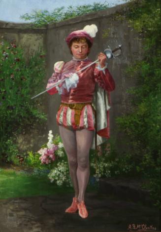 Untitled, c. 1901
Alberta Binford McCloskey (American, 1855-1911)
Oil on canvas; 18 1/2 x 14 …