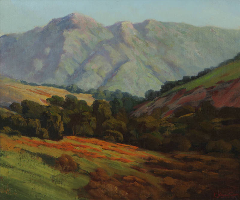 Scene from Back Side of Corrigan Ranch, c. 1930
Fred Grayson Sayre (American, 1879-1938)
Oil …