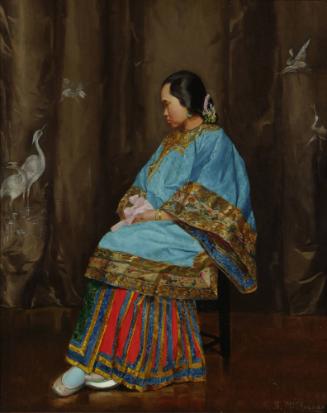 Untitled, c. 1901
Alberta Binford McCloskey (American, 1855-1911)
Oil on canvas; 27 5/8 × 23 …