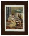 Maternal Cares, 1892
Attributed to Alberta Binford McCloskey (American, 1855-1911) and William…