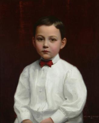 Untitled (Young Boy with Bow Tie), 1907
William Joseph McCloskey (American, 1859-1941)
Oil on…