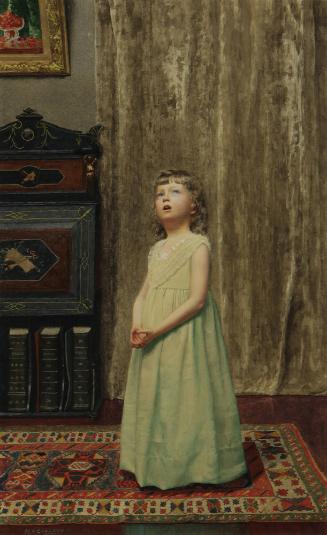 Song, 1890
Alberta Binford McCloskey (American, 1855-1911); New York City, New York
Oil on pa…