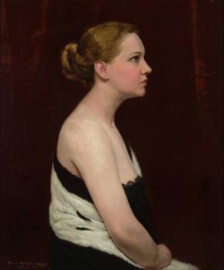Portrait of a Lady, 1920
William Joseph McCloskey (American, 1859-1941)
Oil on canvas; 36 1/8…