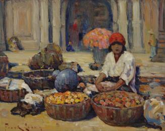 City of Mexico, c. 1918
Frank Coburn (American, 1862-1938)
Oil on board; 22 × 28 in.
1822
G…