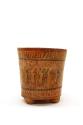 Vessel, 550-950 CE
Maya culture; Honduras
Ceramic and pigment; 8 1/8 × 7 1/4 in.
81.93.1
Gi…