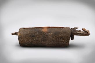Slit Gong Drum (Garamut), late 18th to 19th Century
Govermas village, Blackwater River, Middle…