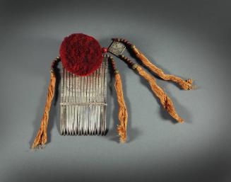 Ornamented Hair Comb, 20th Century
Yao culture; possibly from Guangxi Zhuang Autonomous Region…