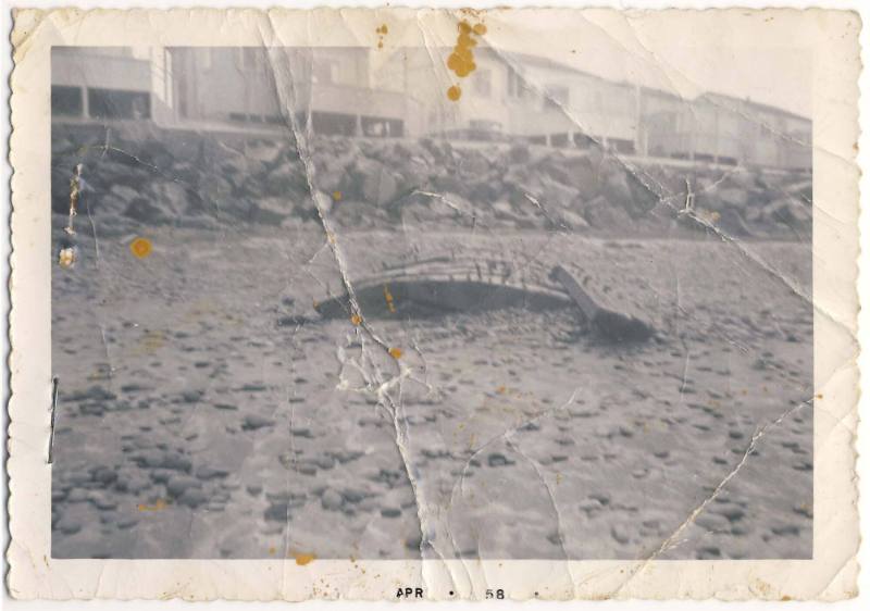 Wreckage of Spanish Ship Found at Solana Beach, 1958
Unknown photographer; California, United …