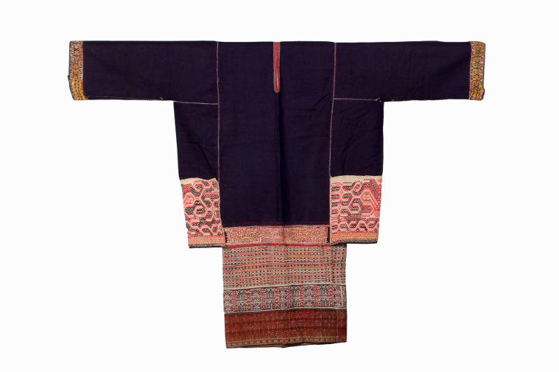 Tunic with Skirt Attached, 20th Century
Li people; Baisha County, Hainan Island, China, Asia
…