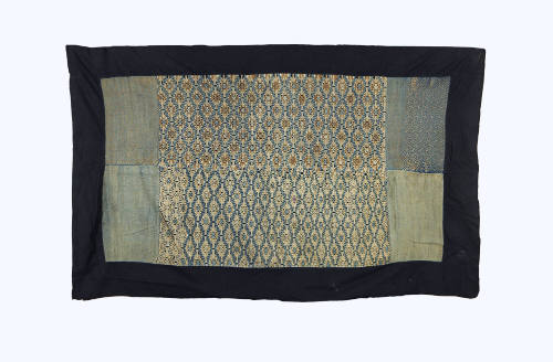 Blanket, mid to late 20th Century
Miao culture; Guizhou Province, China
Cotton and silk; 38 ×…