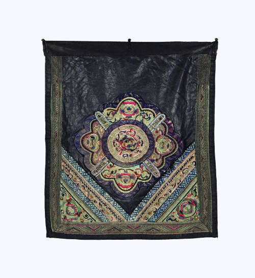 Embroidered Panel, early 20th Century
Miao culture; Rhongshui Miao Autonomous County, Guangxi …