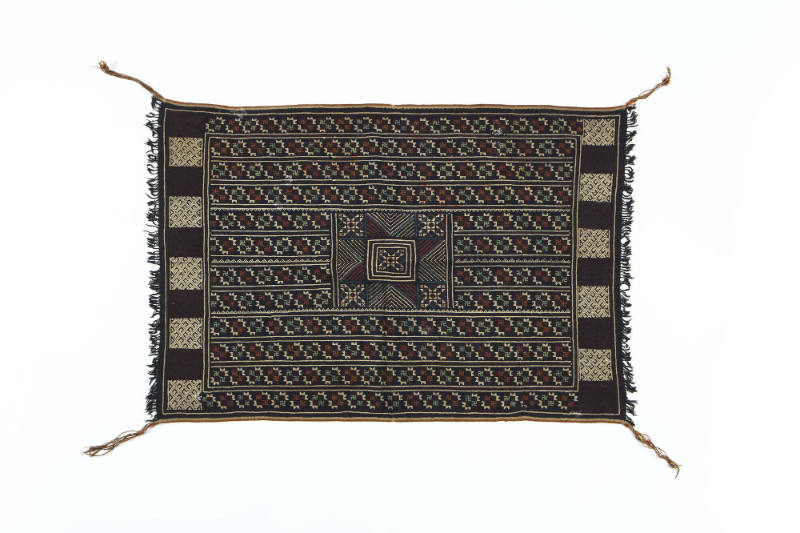 Woven Head Scarf, mid to late 20th Century
Yao culture; Yinchen, Guangxi Province, China
Cott…