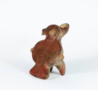 Backrest & Vessel for a Shaman, 400 BCE - 250 CE
Huastec culture; Colima, Mexico
Ceramic; 10 …
