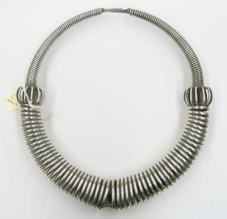 Necklace with Large Coils and Globe Design, 20th Century
Miao culture; Southeast Guizhou Provi…