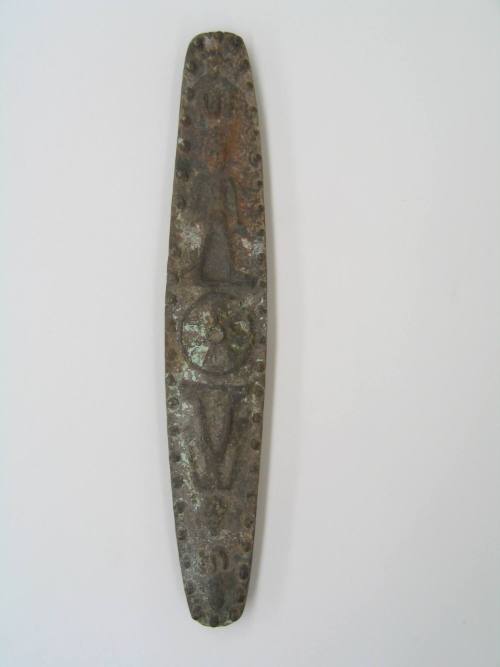 Currency, 20th Century
Thailand
Silver; 7 7/8 × 1 1/2 × 1/8 in.
2015.26.16
Anonymous Gift