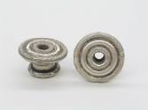 Circular Ear Spools, 20th Century
Miao culture; Taijiang County, Guizhou Province, China
Silv…