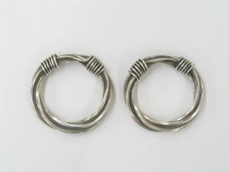Twisted Silver Bracelets, 20th Century
Miao culture; Guizhou Province, China
Silver; 1/2 × 3 …