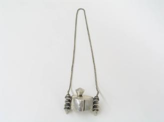 Necklace, 20th Century
India
Silver; 3 5/8 × 17 5/8 in.
2015.26.46
Anonymous Gift