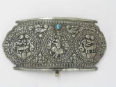 Apron Clasp with Zoomorphic Figures, 20th Century
Shigatse, Tibet Autonomous Region, China
Si…
