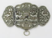 Apron Clasp with Zoomorphic Figures, 20th Century
Shigatse, Tibet Autonomous Region, China
Si…