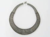 Finely Wound Wire Necklace, 20th Century
Miao culture; Kaili County, Southeast Guizhou Provinc…