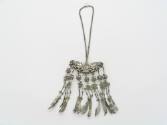 Necklace with Dangling Ornaments, 20th Century
Miao culture; Guizhou Province, China
Silver; …