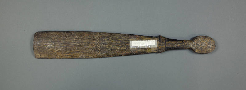 Sword Shaped Club, mid 19th - early 20th Century
Massim culture; Milne Bay Province, Papua New…