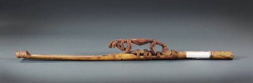 Spear Thrower, mid 19th to early 20th Century
Papua New Guinea, Melanesia
Wood, pigment and f…