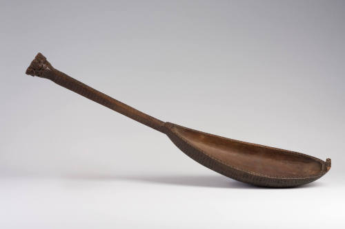 Ceremonial Ladle, 19th Century
Austral Islands, French Polynesia, Polynesia
Wood; 28 7/8 × 5 …