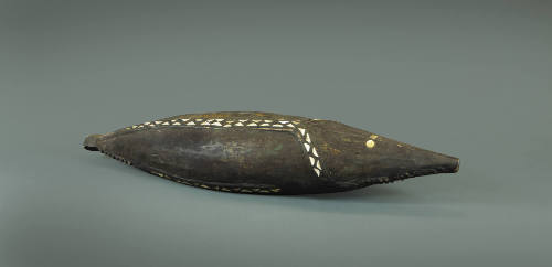 Bowl in the Shape of a Fish, mid 19th to early 20th Century
Solomon Islands, Melanesia
Wood a…