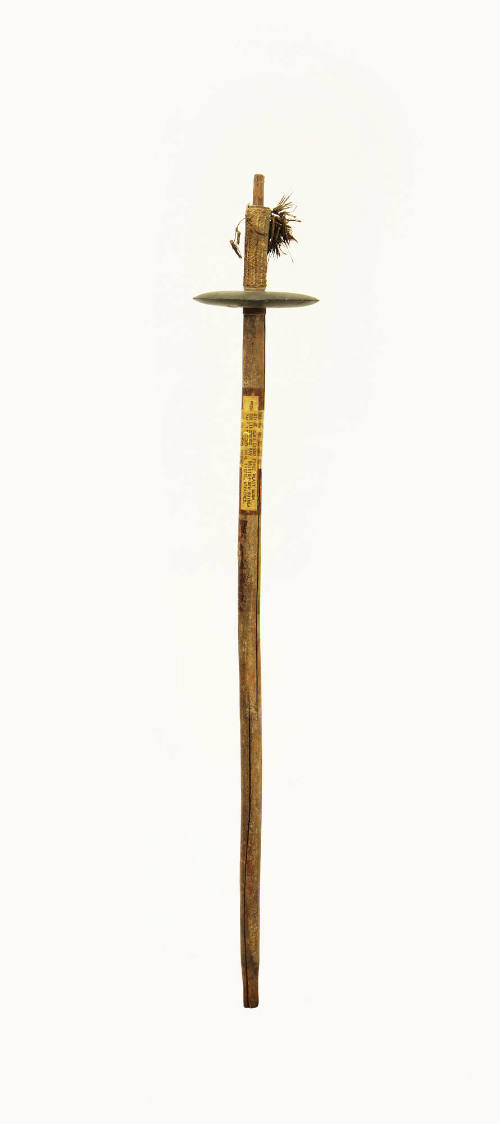 Club with Disc Shaped Head, mid 19th to early 20th Century
Collingwood Bay, Oro Province, Papu…