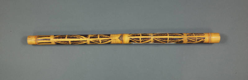 Pipe (Baubau), mid 19th to early 20th Century
Papua New Guinea, Melanesia
Bamboo; 28 × 1 3/4 …