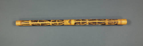 Pipe (Baubau), mid 19th to early 20th Century
Papua New Guinea, Melanesia
Bamboo; 28 × 1 3/4 …
