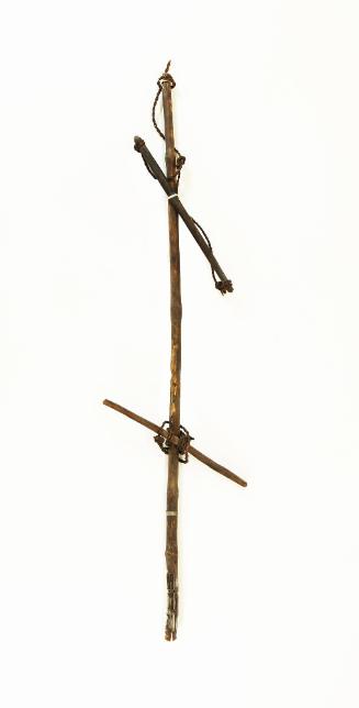 Pump Drill, mid 19th to early 20th Century
Papua New Guinea, Melanesia
Wood and fiber; 26 × 8…