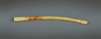 Nose Ornament, mid 19th to early 20th Century
Papua New Guinea, Melanesia
Bone; 1/2 × 7 1/2 ×…