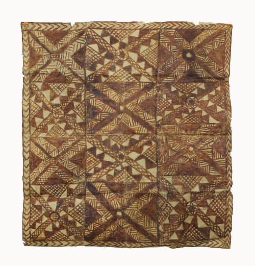 Tapa Cloth (Siapo), mid 19th to early 20th Century
Samoan; Samoa, Polynesia
Bark and pigment;…