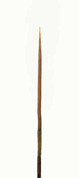 Arrow, mid 19th to early 20th Century
Oceania
Wood and fiber; 49 3/4 × 1/2 × 1/2 in.
2015.17…