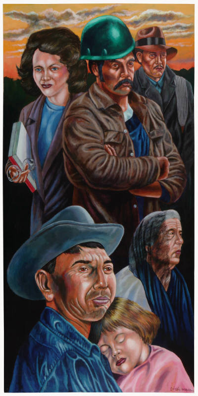Untitled, 1992
Emigdio Vasquez (American 1939-2014)
Oil on Canvas; 48 x 68 in.
2001.46.1
Gi…