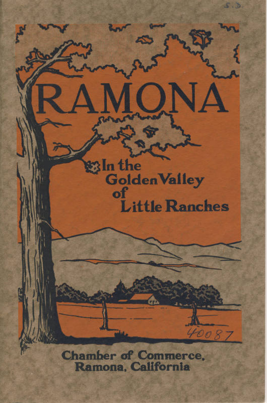 Brochure for the Town of Ramona