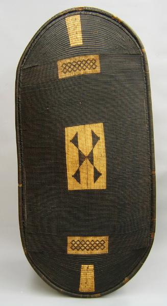 Basketry Shield, 20th Century
Zande culture; Democratic Republic of Congo and Sudan
Ratten an…