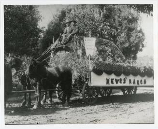 Parade of Products Hewes Ranch Float, 1904
R. V. Corbett; Santa Ana, Orange County, California…