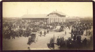 Boom Busted, 1888
Santa Ana, California
Photographic print; 5 1/4 × 8 1/2 in.
75.30.5a
Gift…