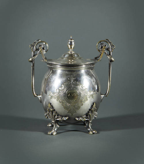 Sugar Bowl with Lid, mid to late 19th Century	      
Unknown manufacturer; United States of Am…