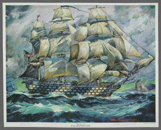 Ship of the Line, U.S.S. Pennsylvania, c. 1980
Arthur Edwaine Beaumont (English-born American,…