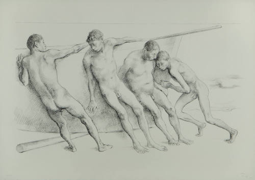 Hombres con barca I, 1984
Francisco Zúñiga (Mexican, 1912-1998); Mexico City, Mexico
Lithogra…