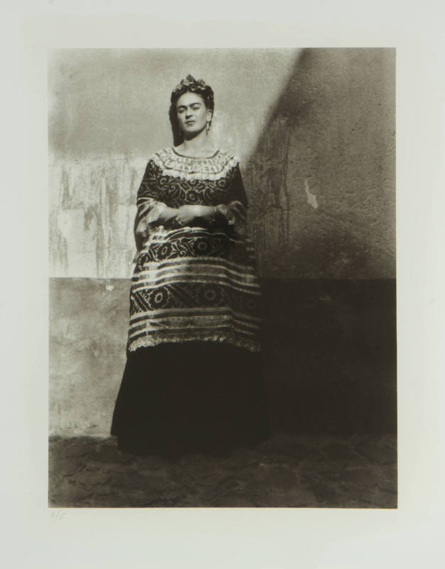 Frida Kahlo, 1995
Leo Matiz (Columbian, 1917-1998)
Platinum/palladium archival print with fou…